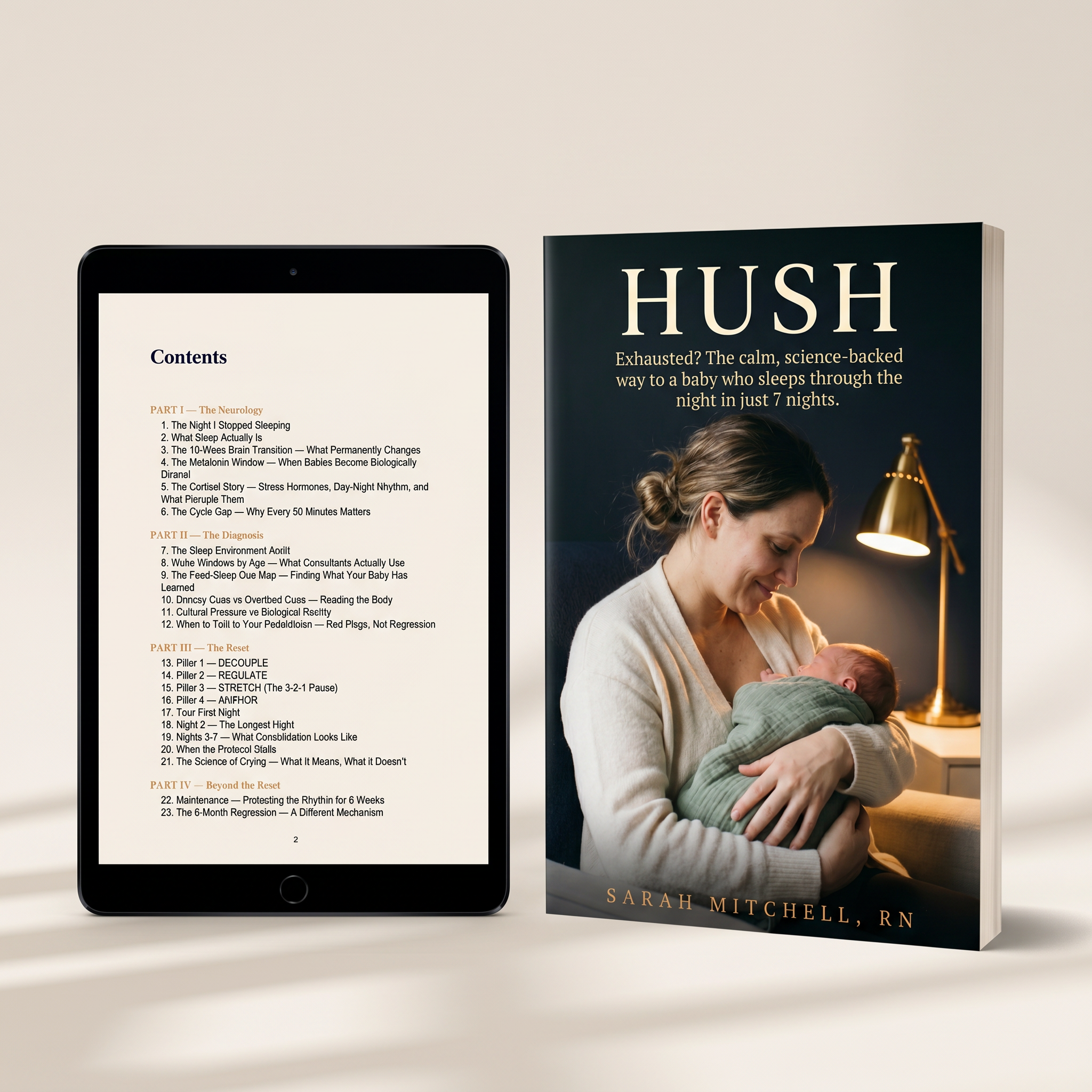 The Hush Method — on your phone, tablet, or printed